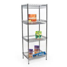 Einstellbare DIY Chrom Metall vertieft Wire Basket Storage Rack (BK9045180A4C)